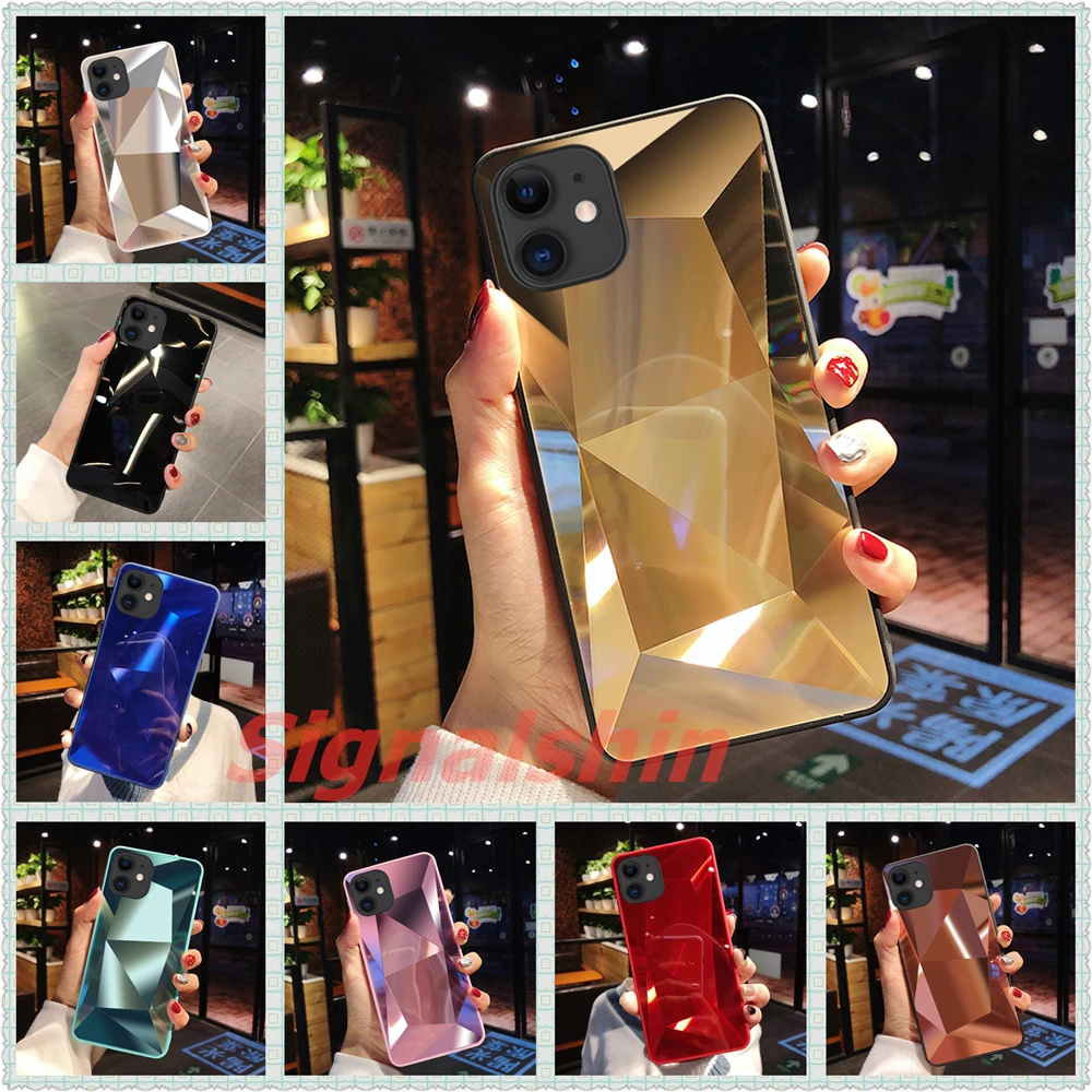 Signalshin Diamond Aurora Case For iPhone SE XR XS 11 12 Mini Pro MAX 7 8 Plus Fashion Diamond Glossy Full Protective Back Cover
Signalshin Diamond Aurora Case For iPhone SE XR XS 11 12 Mini Pro MAX 7 8 Plus Fashion Diamond Glossy Full Protective Back Cover