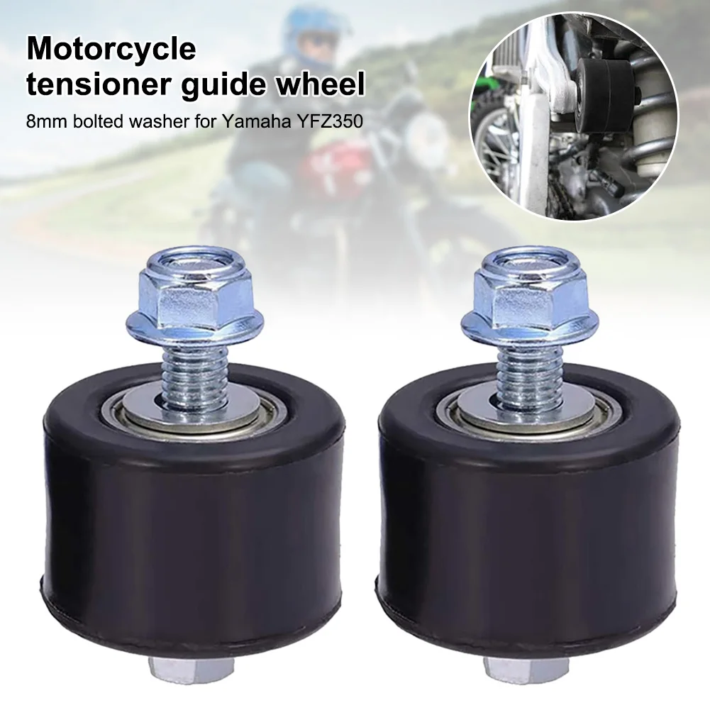 2 Sets Motorcycle Chain Tensioner Roller Guide 8mm Pulley Wheel Slider with Bolt Gasket for Yamaha YFZ350 Banshee
2 Sets Motorcycle Chain Tensioner Roller Guide 8mm Pulley Wheel Slider with Bolt Gasket for Yamaha YFZ350 Banshee