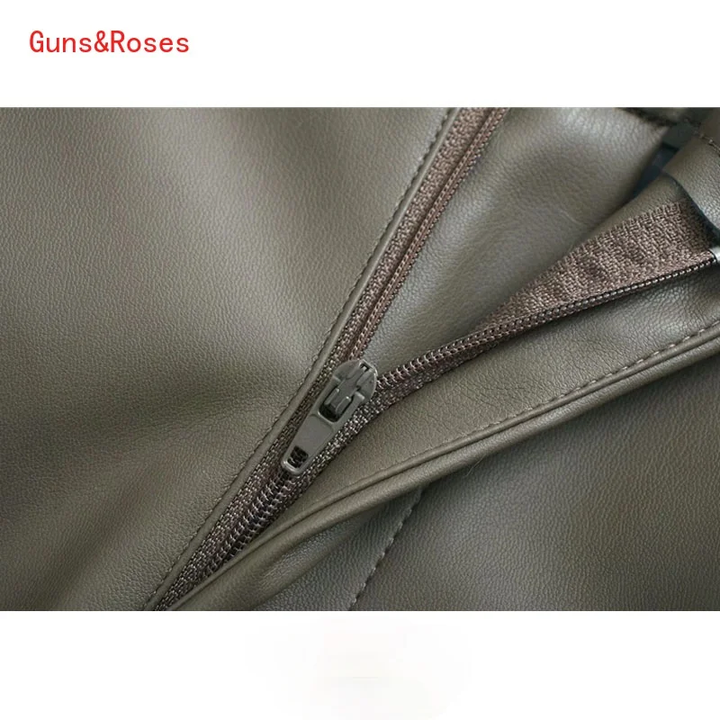 Women Chic Fashion Faux Leather Pleated Shorts Vintage High Waist Zipper Fly Side Pockets Female Short Pants Mujer
Women Chic Fashion Faux Leather Pleated Shorts Vintage High Waist Zipper Fly Side Pockets Female Short Pants Mujer