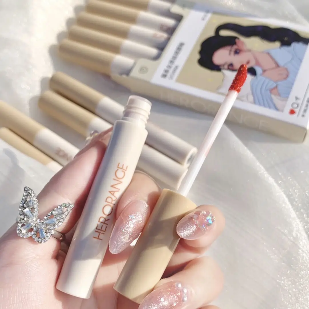5Pcs HERORANGE Cigarette Lip Gloss Matte Red Tint Lips Makeup Long Lasting Waterproof Lipstick Water Mirror Lip Glaze Cosmetic
5Pcs HERORANGE Cigarette Lip Gloss Matte Red Tint Lips Makeup Long Lasting Waterproof Lipstick Water Mirror Lip Glaze Cosmetic