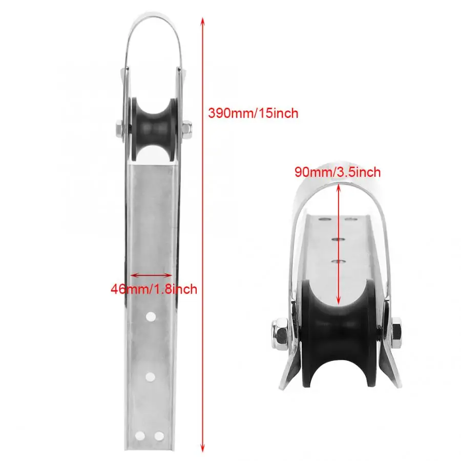 Anchor Trolley Kit Marine Grade 316 Stainless Steel Boat Bow Anchor Roller Bracket for Yacht Lift Roller boat accessories
Anchor Trolley Kit Marine Grade 316 Stainless Steel Boat Bow Anchor Roller Bracket for Yacht Lift Roller boat accessories