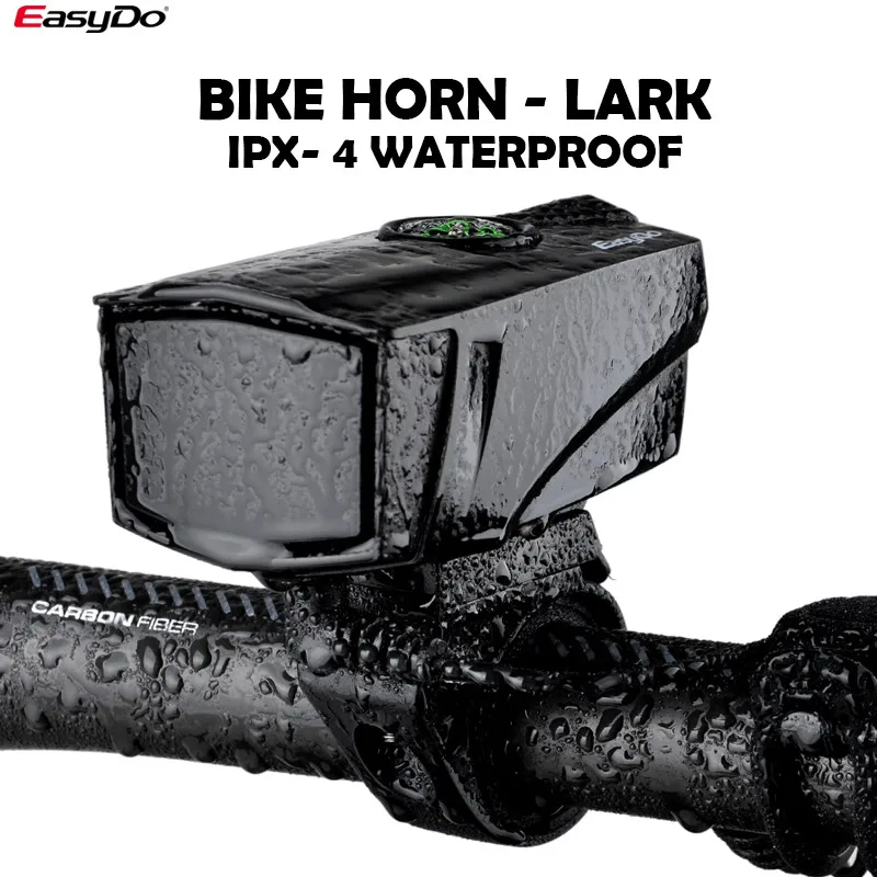 Electric Bicycle Bell Handlebar Bell 22-26mm Bike Accessories Outdoor Easydo140 dB 2 Horn Modes Cycling Electronic Waterproof Be
Electric Bicycle Bell Handlebar Bell 22-26mm Bike Accessories Outdoor Easydo140 dB 2 Horn Modes Cycling Electronic Waterproof Be