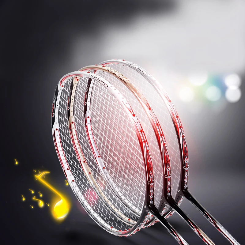 Training Professional Badminton Racket Carbon Grips Offensive Badminton Racket Casual Colorful Raquete Racquet Sports DK50BR
Training Professional Badminton Racket Carbon Grips Offensive Badminton Racket Casual Colorful Raquete Racquet Sports DK50BR