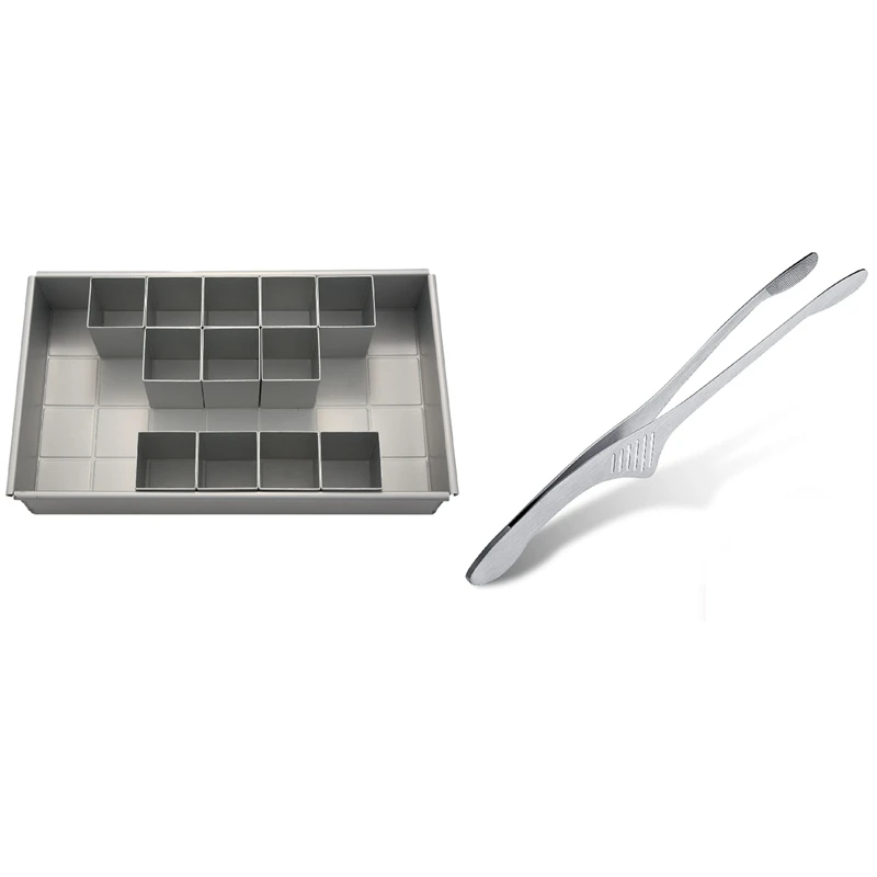 Aluminum Alloy Rectangular Cake Mould & Grill Tongs BBQ Tongs Kitchen Tongs For Cooking Small Oven Serving Tong
Aluminum Alloy Rectangular Cake Mould & Grill Tongs BBQ Tongs Kitchen Tongs For Cooking Small Oven Serving Tong