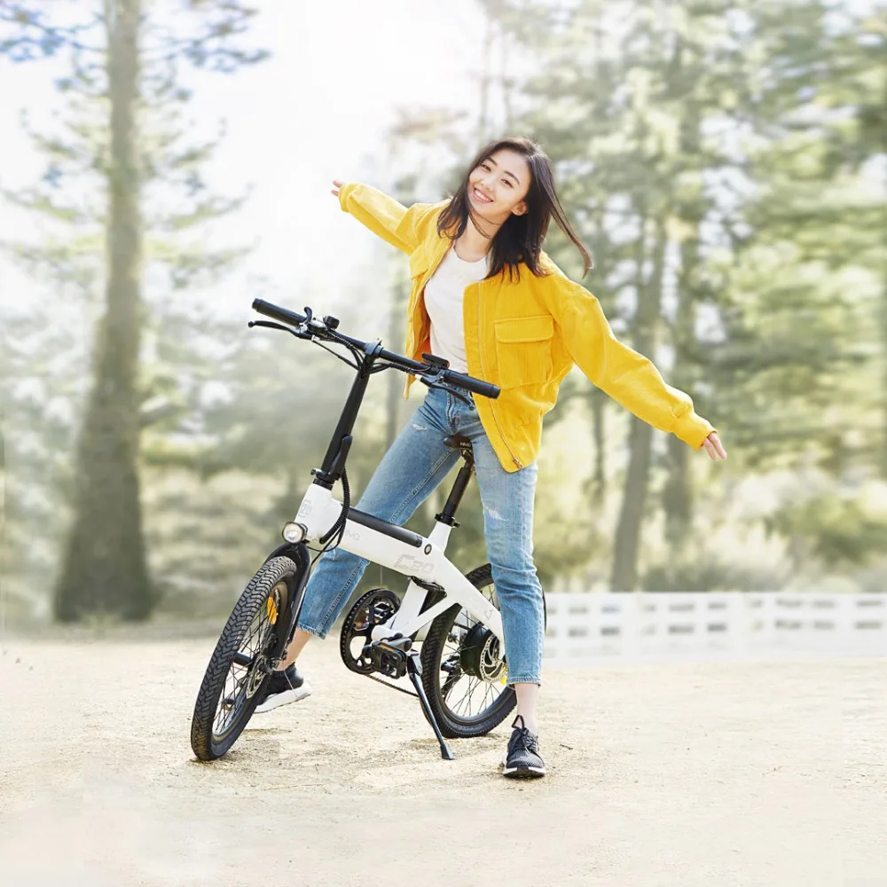 Himo 20-дюймовый Электрический велосипед 36v10ah 250w DC motor city ebike легкий вспомогательный