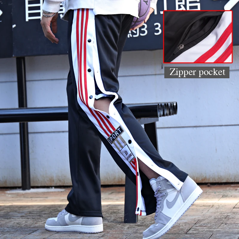 Men's Running Sport Pants With Zipper Pockets Football Training Joggings Sweatpants Basketball Soccer Trousers Hip Hop For Male
Men's Running Sport Pants With Zipper Pockets Football Training Joggings Sweatpants Basketball Soccer Trousers Hip Hop For Male
