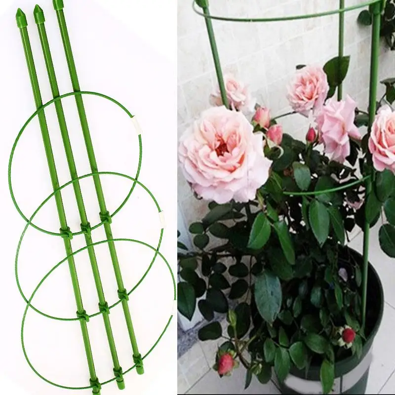 Plants Support Pot Plant Trellis Plant Support Frame Creative Durable 45cm Vine Climbing Rack Peppers Eggplants Gardening Tools
Plants Support Pot Plant Trellis Plant Support Frame Creative Durable 45cm Vine Climbing Rack Peppers Eggplants Gardening Tools