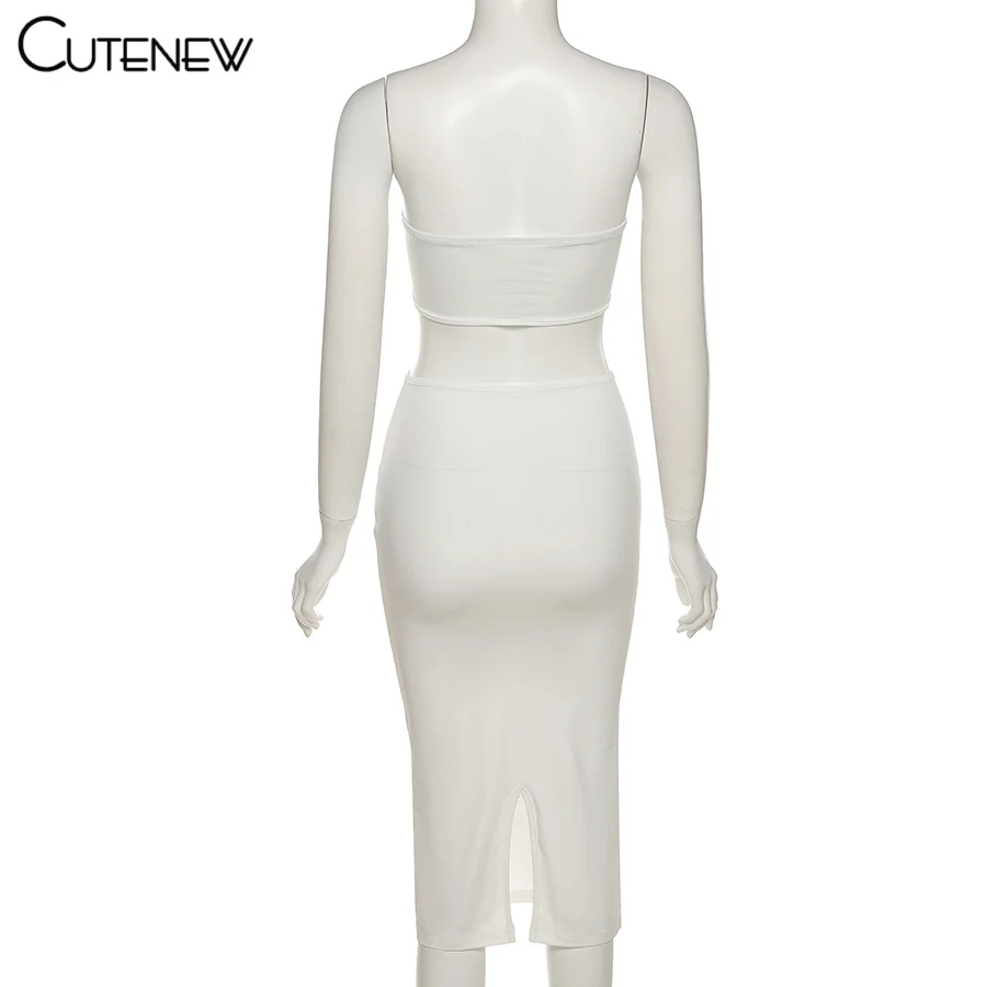 Cutenew Sexy Hollow Out Backless Strapless Maxi Dress Women Summer Show Waist Cleavage Split Skinny Midnight Club Party Outfits 
Cutenew Sexy Hollow Out Backless Strapless Maxi Dress Women Summer Show Waist Cleavage Split Skinny Midnight Club Party Outfits