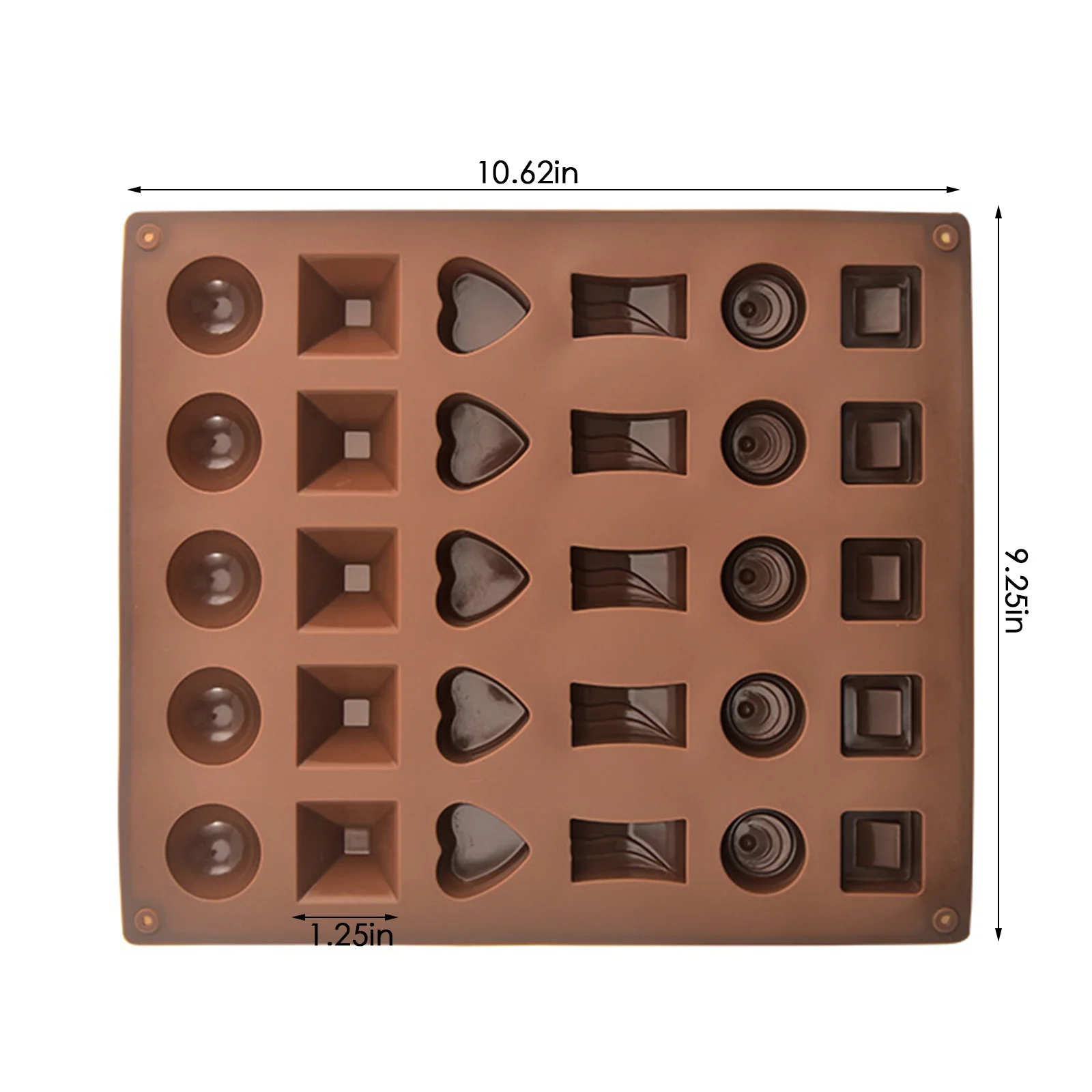 Coffee Chocolate Mold Cavity Silicone Flower Heart Chocolate Cake Soap Mold Ice Trays Baking Mould Cake Decorating Home Decor
Coffee Chocolate Mold Cavity Silicone Flower Heart Chocolate Cake Soap Mold Ice Trays Baking Mould Cake Decorating Home Decor