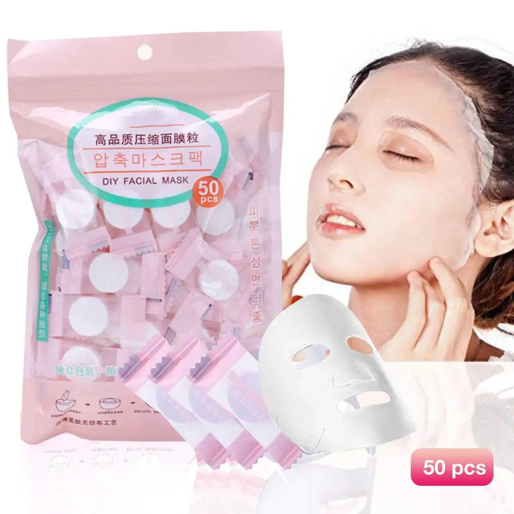 50PCS Face Mask Compressed Masks Disposable Facial Mask Non-woven DIY Skin Care Mask
50PCS Face Mask Compressed Masks Disposable Facial Mask Non-woven DIY Skin Care Mask
