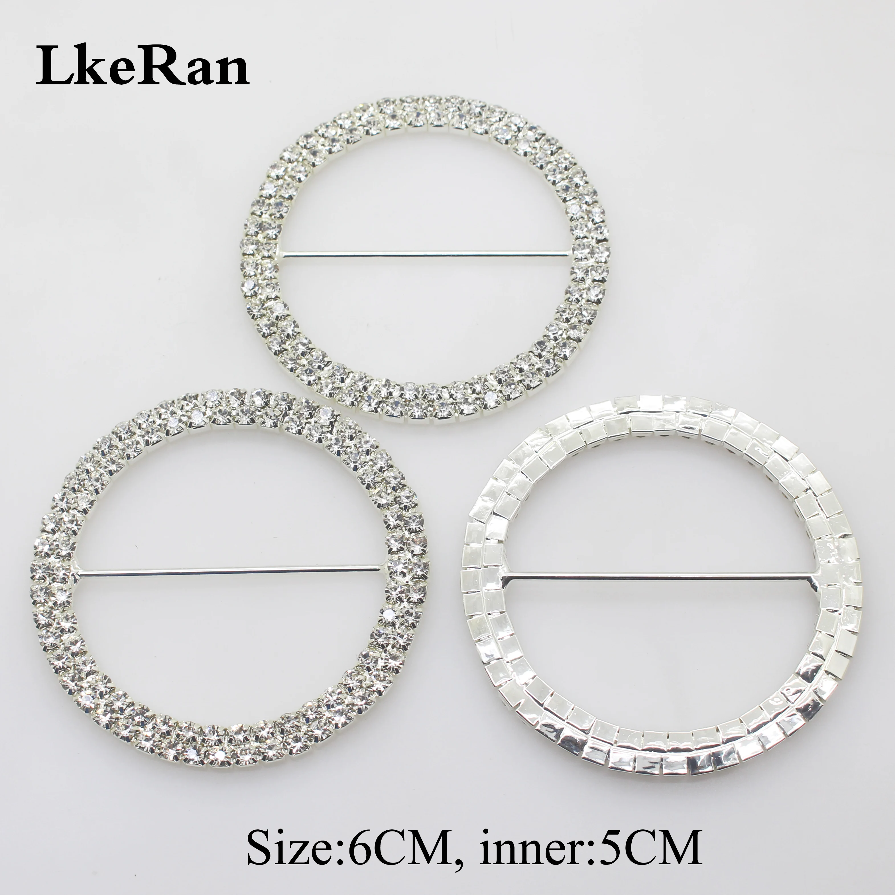 LKERAN 2Pcs/lot 6cm Double row Rhinestone Buckles Wedding Chair Sash Ribbon Slider for DIY Hair Accessories Free Shipping 
LKERAN 2Pcs/lot 6cm Double row Rhinestone Buckles Wedding Chair Sash Ribbon Slider for DIY Hair Accessories Free Shipping