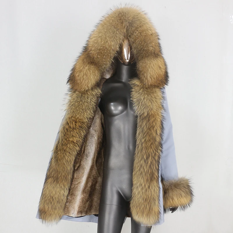 CXFS 2021 New Long Waterproof Parka Winter Jacket Women Real Fur Coat Natural Raccoon Fur Hood Thick Warm Streetwear Removable
CXFS 2021 New Long Waterproof Parka Winter Jacket Women Real Fur Coat Natural Raccoon Fur Hood Thick Warm Streetwear Removable