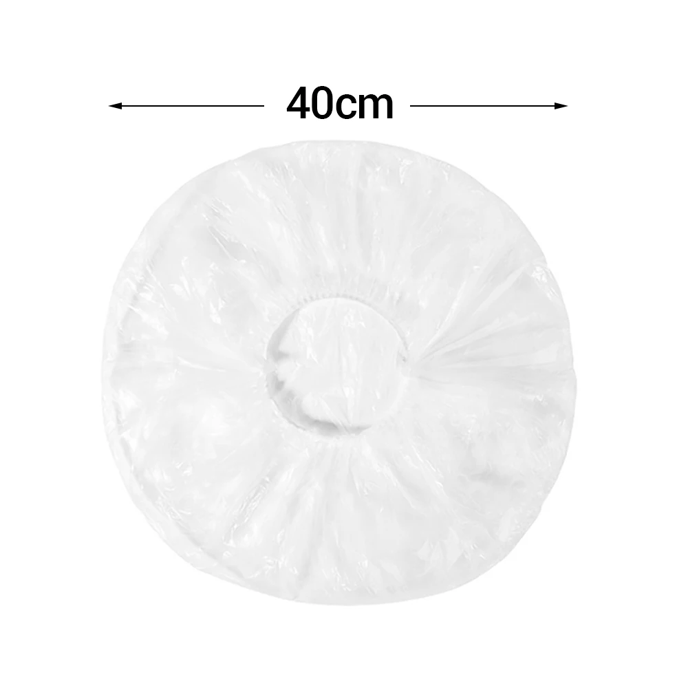 100pcs Disposable Plastic Film Household Shower Caps Refrigerator Sealing Covers Waterproof Bath Hats Kitchen Accessories
100pcs Disposable Plastic Film Household Shower Caps Refrigerator Sealing Covers Waterproof Bath Hats Kitchen Accessories