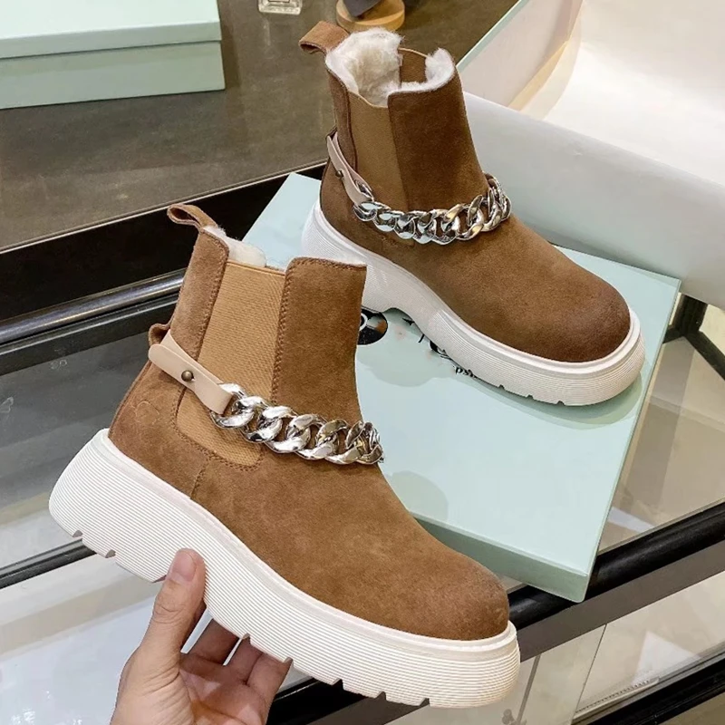 2021 wool snow boots women’s leather round head thick sole winter ladies and ankle shoes handmade luxury designer belt box
2021 wool snow boots women’s leather round head thick sole winter ladies and ankle shoes handmade luxury designer belt box