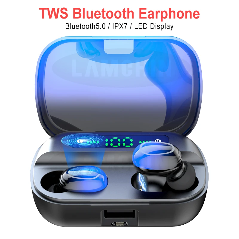 TWS 5,0 Bluetooth HD стерео спортивные наушники Беспроводная гарнитура с двойным микрофоном сенсорное управление светодиодный дисплей наушники с з...
TWS 5,0 Bluetooth HD стерео спортивные наушники Беспроводная гарнитура с двойным микрофоном сенсорное управление светодиодный дисплей наушники с з...