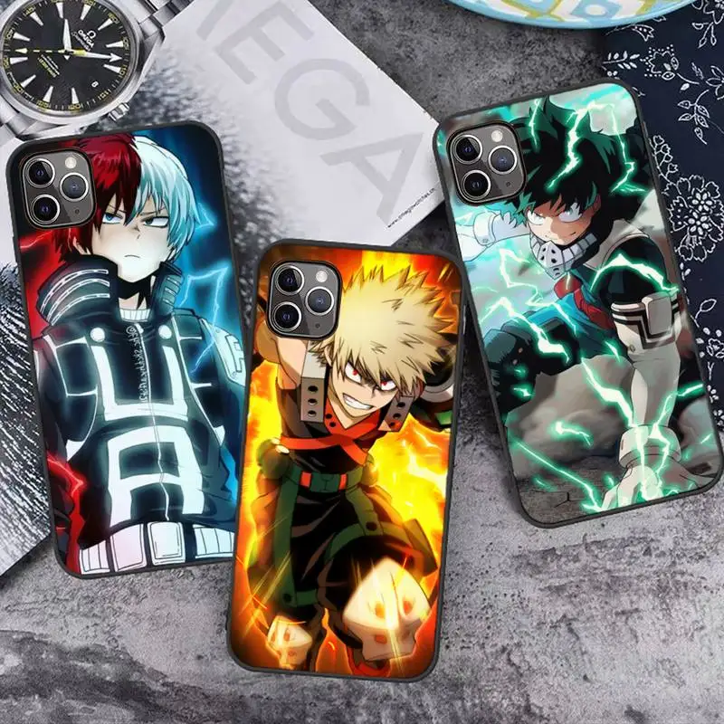 Soft Bumper Anime My hero academia Phone Case for iPhone 13 7 8 11 12 Pro X XS XR Samsung A S 6 7 9 10 51 70 mobile bags
Soft Bumper Anime My hero academia Phone Case for iPhone 13 7 8 11 12 Pro X XS XR Samsung A S 6 7 9 10 51 70 mobile bags