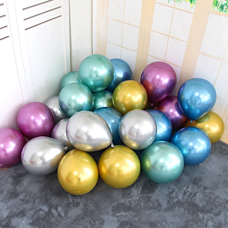 20/30/50PCS 10inch silver gold Metallic Latex Balloons Metal balloon Gold Colors Globos Wedding Birthday Party Supplies Balloon
20/30/50PCS 10inch silver gold Metallic Latex Balloons Metal balloon Gold Colors Globos Wedding Birthday Party Supplies Balloon