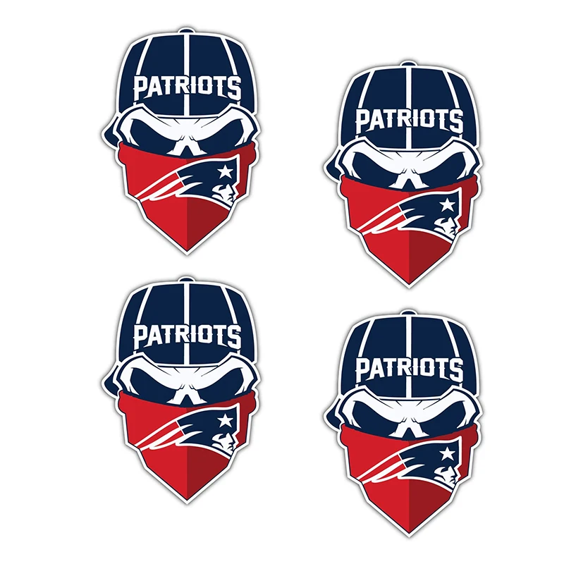 New England City Patriots Football Die Cut Sticker-Sports Skull Logo Car Bumper Decal Car Accessories Decoration Helmet
New England City Patriots Football Die Cut Sticker-Sports Skull Logo Car Bumper Decal Car Accessories Decoration Helmet