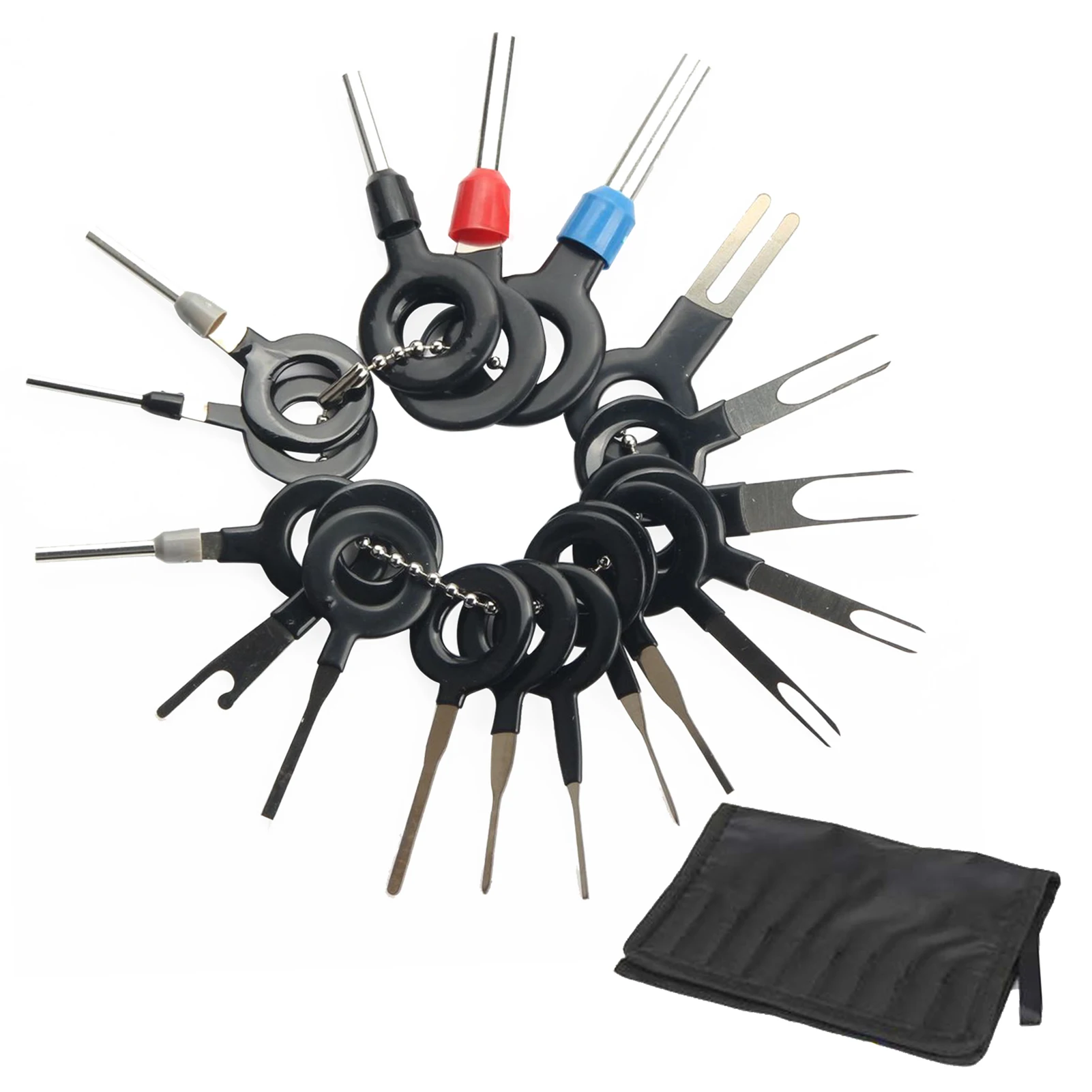 18pcs/set Picker Professional Electrical Wiring Terminal Extractor Connector Auto High Hardness Removal Tool Car Repair Portable
18pcs/set Picker Professional Electrical Wiring Terminal Extractor Connector Auto High Hardness Removal Tool Car Repair Portable