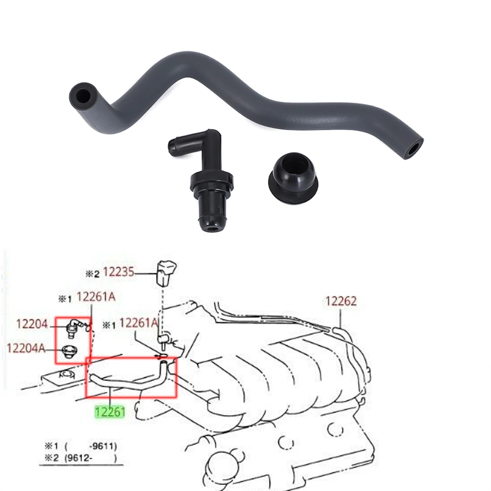 

Pick Up PCV Valve Hose Grommet Kit For Toyota 4Runner T100 Tacoma Tundra 12261-62041 12204-62010 90480-18001