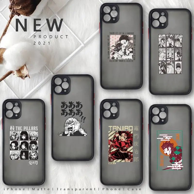 Demon Slayer Japan anime Phone Case matte transparent For iphone 7 8 11 12 plus mini x xs xr pro max cover
Demon Slayer Japan anime Phone Case matte transparent For iphone 7 8 11 12 plus mini x xs xr pro max cover