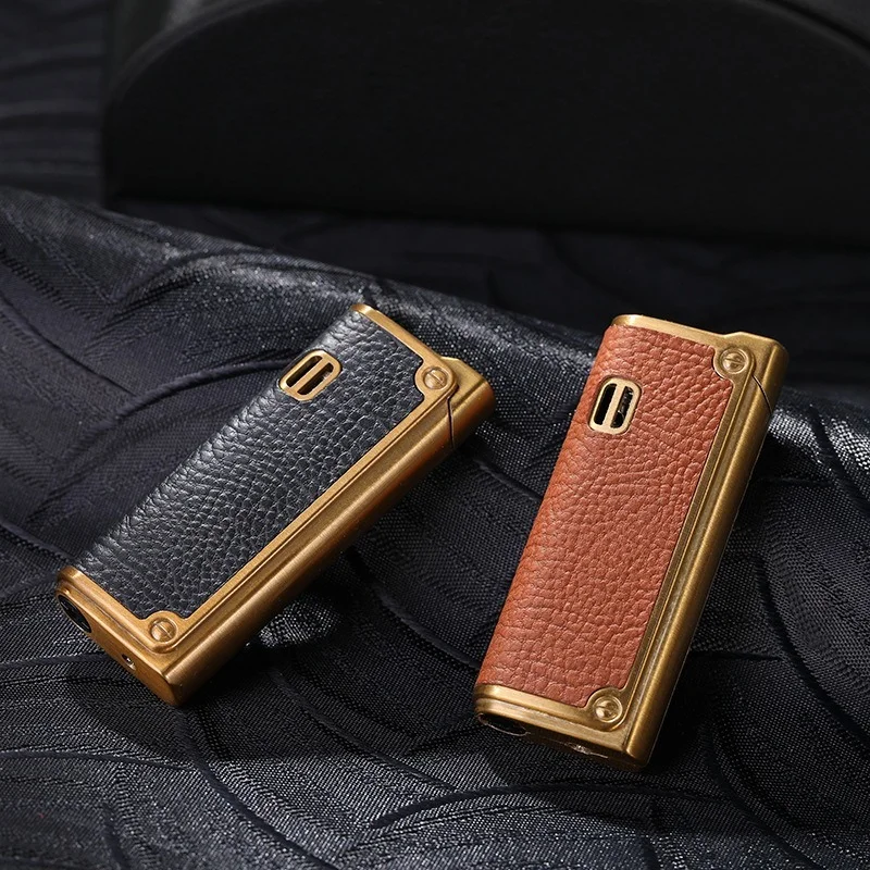 Unusual High-Quality Durable Wind-Proof Straight-Through Lighter Portable Compact Powerful Metal Gas Lighter Gadgets For Men
Unusual High-Quality Durable Wind-Proof Straight-Through Lighter Portable Compact Powerful Metal Gas Lighter Gadgets For Men