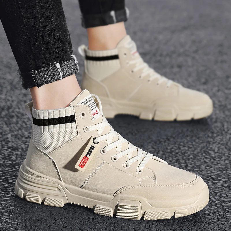 Winter Boots for Men High Top Men's Boots Comfortable Shoes Casual of Men Winter Ankle Boots Fashion Botas Hombre MB117
Winter Boots for Men High Top Men's Boots Comfortable Shoes Casual of Men Winter Ankle Boots Fashion Botas Hombre MB117