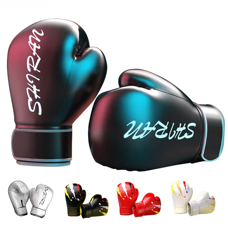 Professional Boxing Gloves PU Leather Karate Muay Thai Taekwondo Free Fighting Sanda Combat Training Children Adult Equipment
Professional Boxing Gloves PU Leather Karate Muay Thai Taekwondo Free Fighting Sanda Combat Training Children Adult Equipment