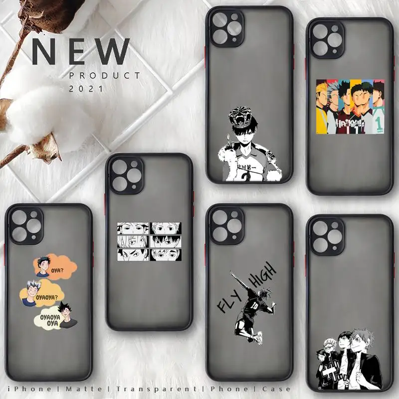 Haikyuu volleyball anime Phone Case matte transparent For iphone 7 8 11 12 13 plus mini x xs xr pro max cover
Haikyuu volleyball anime Phone Case matte transparent For iphone 7 8 11 12 13 plus mini x xs xr pro max cover