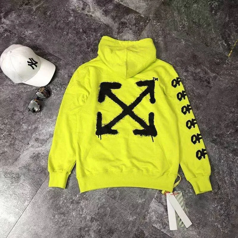 2021 autumn and winter new oil painting religious arrow splash ink couple hooded sweatshirt OW
2021 autumn and winter new oil painting religious arrow splash ink couple hooded sweatshirt OW