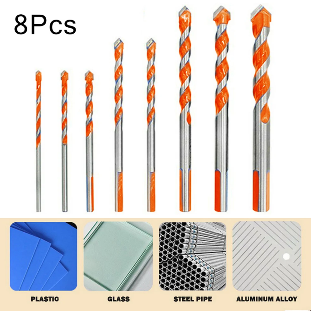 8pcs 3-12mm Triangle Drill Bit Set Multifunctional Drill Bit Triangle Drill Hand Diamond Glass Wood Drilling Bits
8pcs 3-12mm Triangle Drill Bit Set Multifunctional Drill Bit Triangle Drill Hand Diamond Glass Wood Drilling Bits