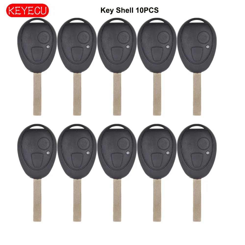 Keyecu 10PCS/Lot Replacement Remote Key Shell Fob 2 Button for BMW Mini Copper 2002-2005
Keyecu 10PCS/Lot Replacement Remote Key Shell Fob 2 Button for BMW Mini Copper 2002-2005