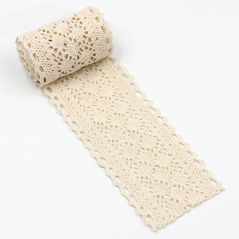 5yards Lightweight Hometexile Embellishment Patchwork Beige Decoration Cotton Apparel Accessories Ribbon DIY Lace Trims
5yards Lightweight Hometexile Embellishment Patchwork Beige Decoration Cotton Apparel Accessories Ribbon DIY Lace Trims