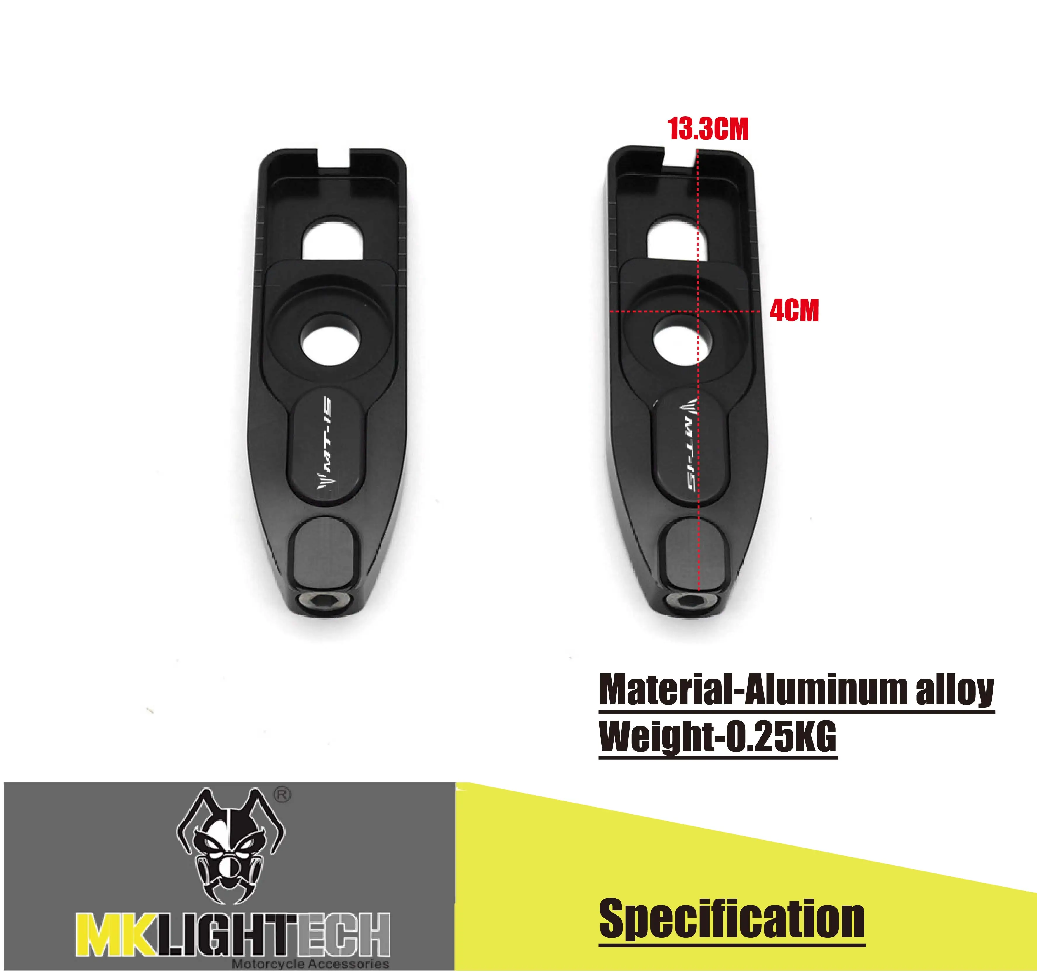 MKL IGHTECH - For YAMAHA MT15 MT-15 2017-2019 CNC aluminum alloy left and right regulator with spool tensioner Cat
MKL IGHTECH - For YAMAHA MT15 MT-15 2017-2019 CNC aluminum alloy left and right regulator with spool tensioner Cat