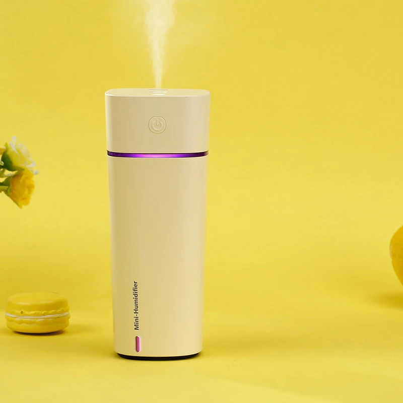 240ML Antibacterial Portable Mini Air Humidifier Diffuser Usb Power Output Electric Humidifier Mist Maker Fogger With Night Lamp 
240ML Antibacterial Portable Mini Air Humidifier Diffuser Usb Power Output Electric Humidifier Mist Maker Fogger With Night Lamp
