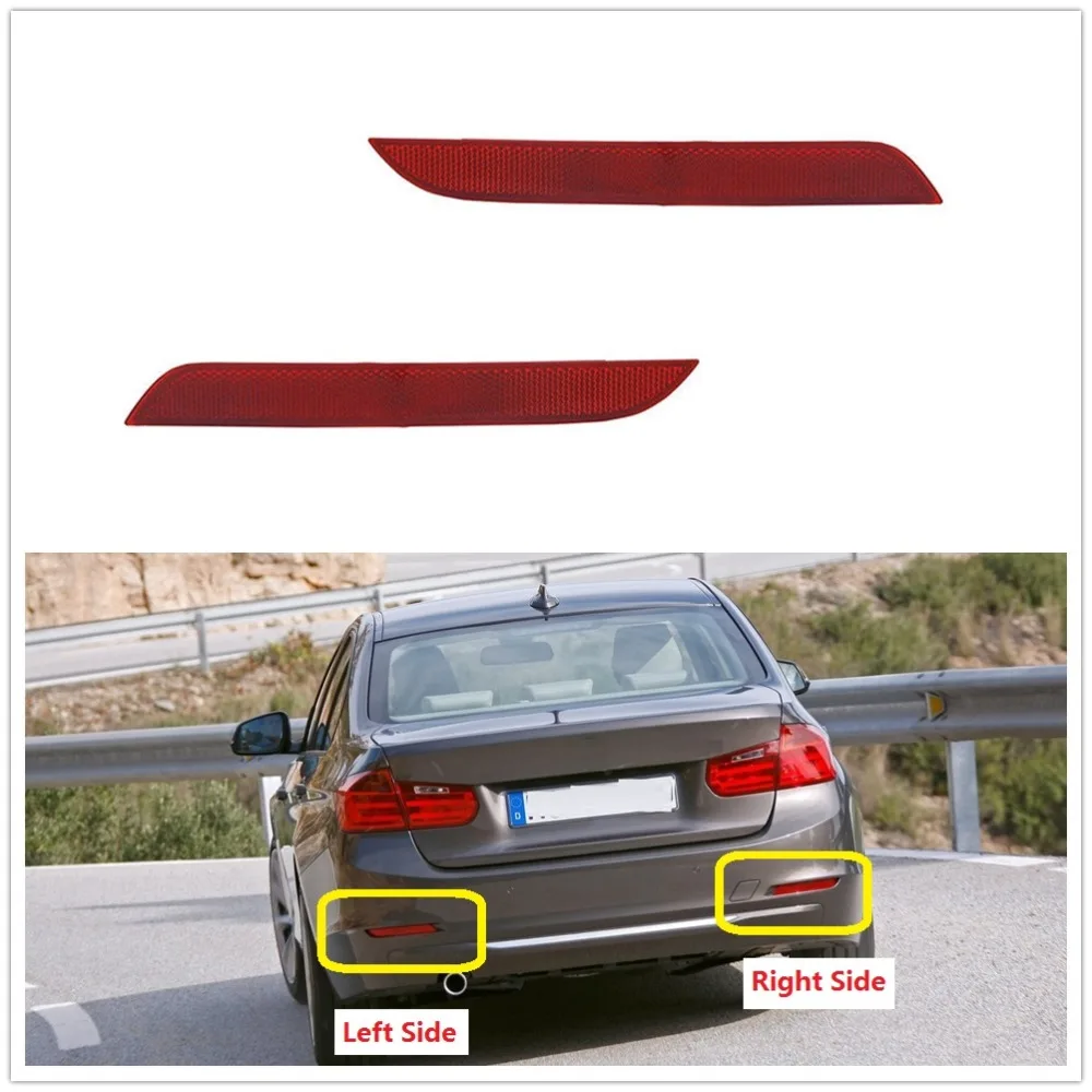 Для BMW 3 серии F30 F35 2012 2013 2014 2015 Автомобильный задний бампер угловой отражатель