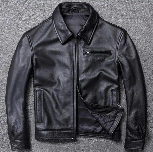 2020 Real Jackets Men Motorcycle Bomber Jacket Male Business Casual Genuine Leather Coats Autumn Winter Brand Clothing
2020 Real Jackets Men Motorcycle Bomber Jacket Male Business Casual Genuine Leather Coats Autumn Winter Brand Clothing