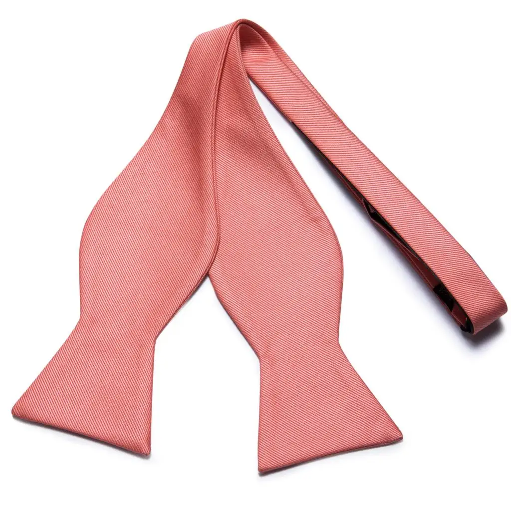 Hi-Tie Brand Silk Self Bow Tie Butterfly Ties for Men Classic Hanky cufflinks set Luxury Men's Wedding Party Peach Coral Bowtie
Hi-Tie Brand Silk Self Bow Tie Butterfly Ties for Men Classic Hanky cufflinks set Luxury Men's Wedding Party Peach Coral Bowtie