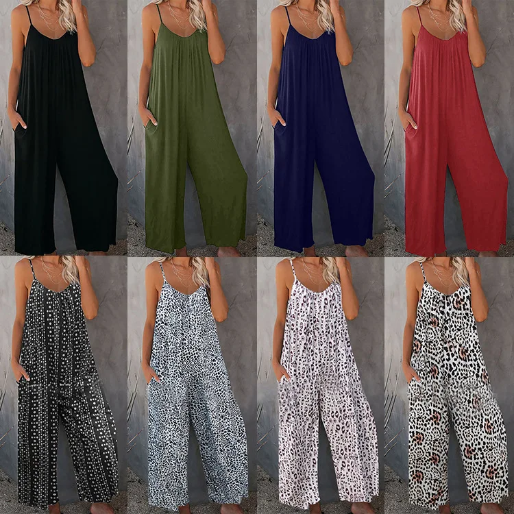 2021 summer new style, suspender, solid color, fashion,bagged casual Jumpsuit pants,large size women's wear,Jumpsuit women, 2020
2021 summer new style, suspender, solid color, fashion,bagged casual Jumpsuit pants,large size women's wear,Jumpsuit women, 2020