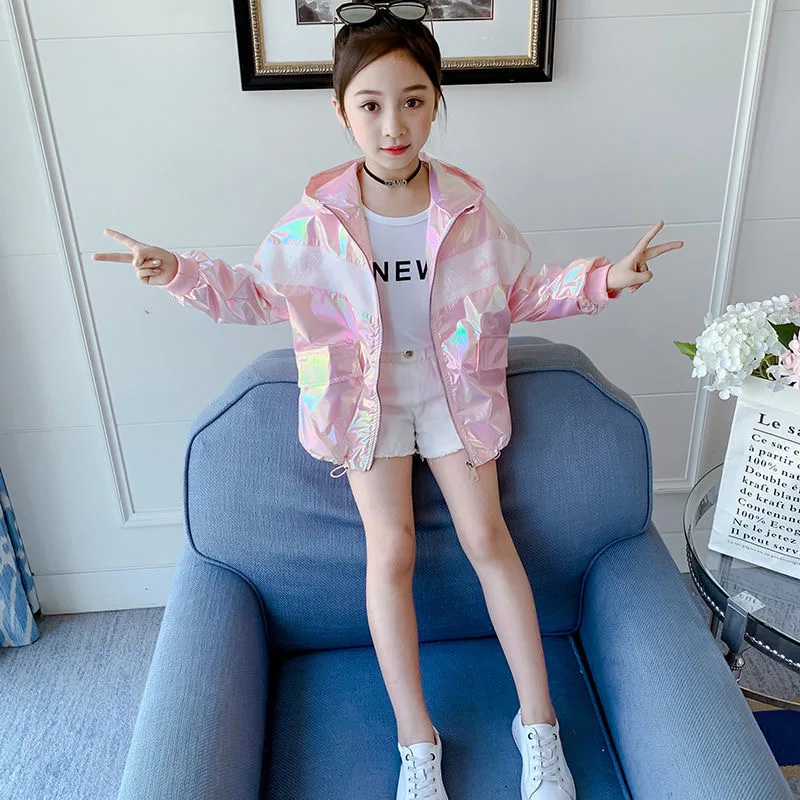 5-14 Year Teen Girls Coat 2021 Fashion Letter Pattern Jakcet For Girls Spring Autumn Casual Hooded Children's Outerwear Clothing
5-14 Year Teen Girls Coat 2021 Fashion Letter Pattern Jakcet For Girls Spring Autumn Casual Hooded Children's Outerwear Clothing
