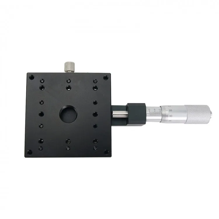 Ручной линейный микрометр для сцены x-Axis размером 80X80 мм
Ручной линейный микрометр для сцены x-Axis размером 80X80 мм