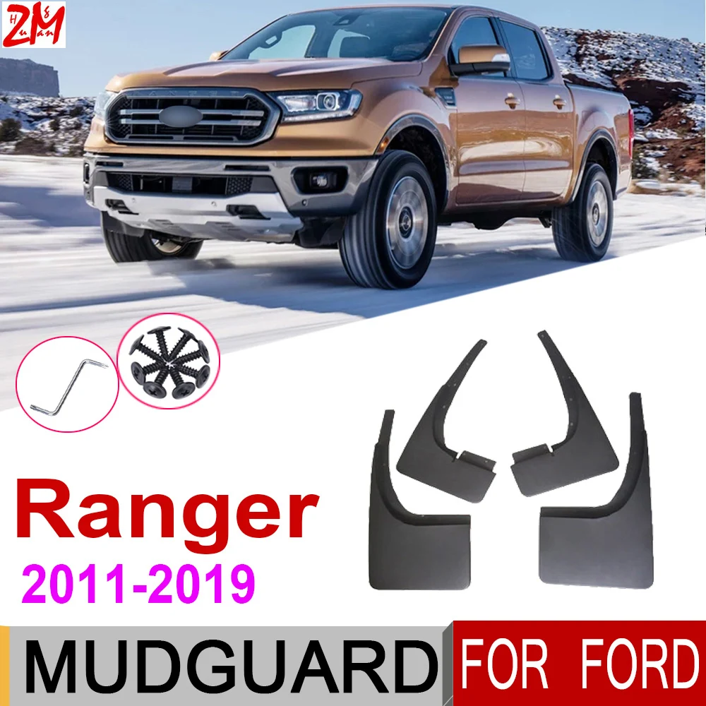 Брызговики для Ford Ranger Wildtrak T6 2019 ~ 2011 брызговики от грязи | Автомобили и мотоциклы