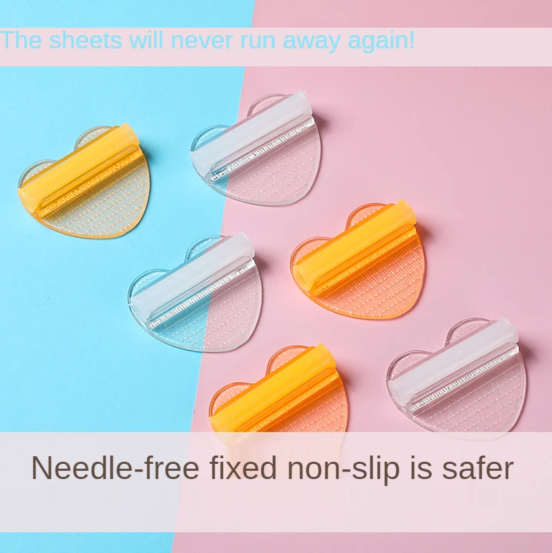 Лист держатель non-slip фиксирующий Зажим бытовой анти-Бег пряжка зажим для листов иглы; Безопасная и удобная застежка Невидимый зажим для лист...
Лист держатель non-slip фиксирующий Зажим бытовой анти-Бег пряжка зажим для листов иглы; Безопасная и удобная застежка Невидимый зажим для лист...
