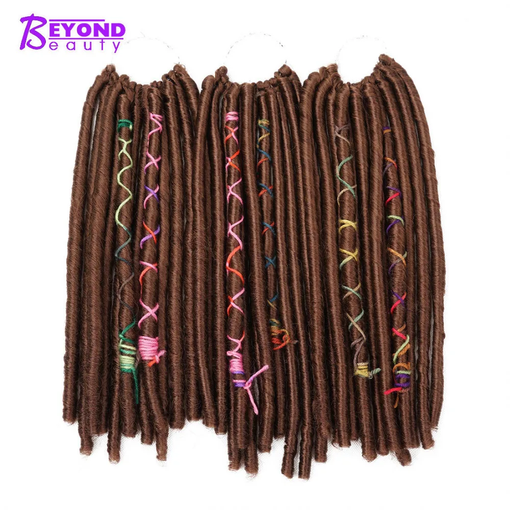 Short Synthetic crochet dreadlocks Beyond Beauty 12 Strands 70g Burgundy African Black Soft dread hair With Line
Short Synthetic crochet dreadlocks Beyond Beauty 12 Strands 70g Burgundy African Black Soft dread hair With Line