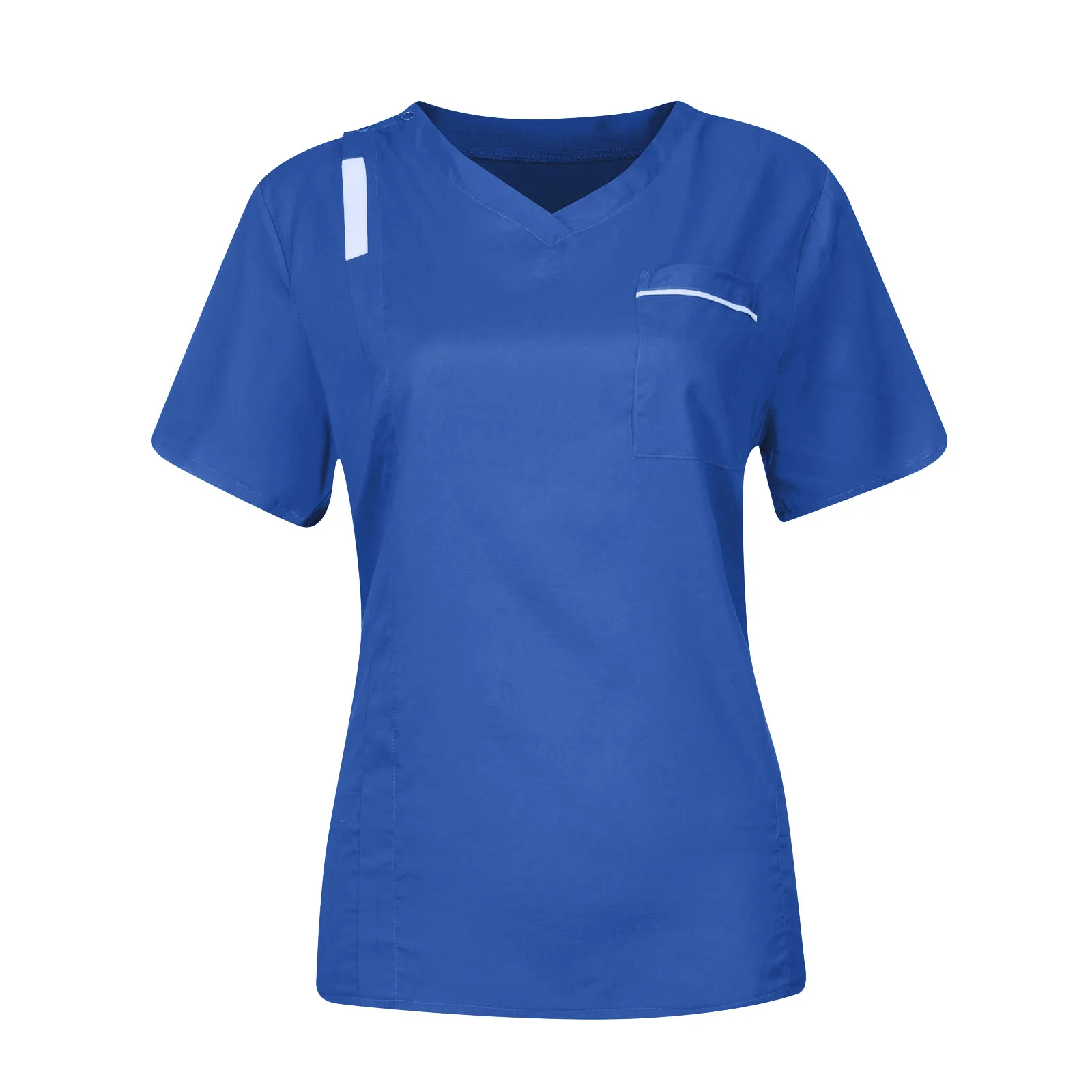 2021 Men's Short Fashion Sleeve V-Neck Tops Nursing Working Uniform Solid Color Blouse Casual T-Shirts Summer Uniformes Clinicos
2021 Men's Short Fashion Sleeve V-Neck Tops Nursing Working Uniform Solid Color Blouse Casual T-Shirts Summer Uniformes Clinicos