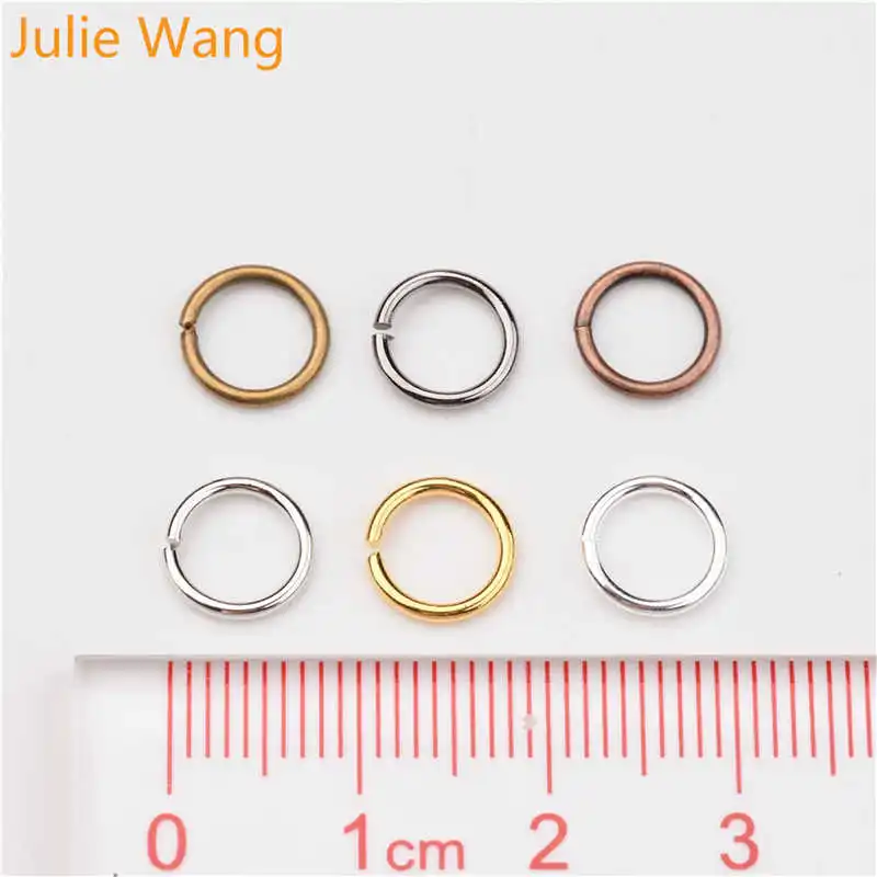Julie Wang 1 BOX 4-10mm Copper Open Jump Rings Mixed 6 Colors Accessories Set For Necklace Bracelet Earrings Jewelry Making
Julie Wang 1 BOX 4-10mm Copper Open Jump Rings Mixed 6 Colors Accessories Set For Necklace Bracelet Earrings Jewelry Making