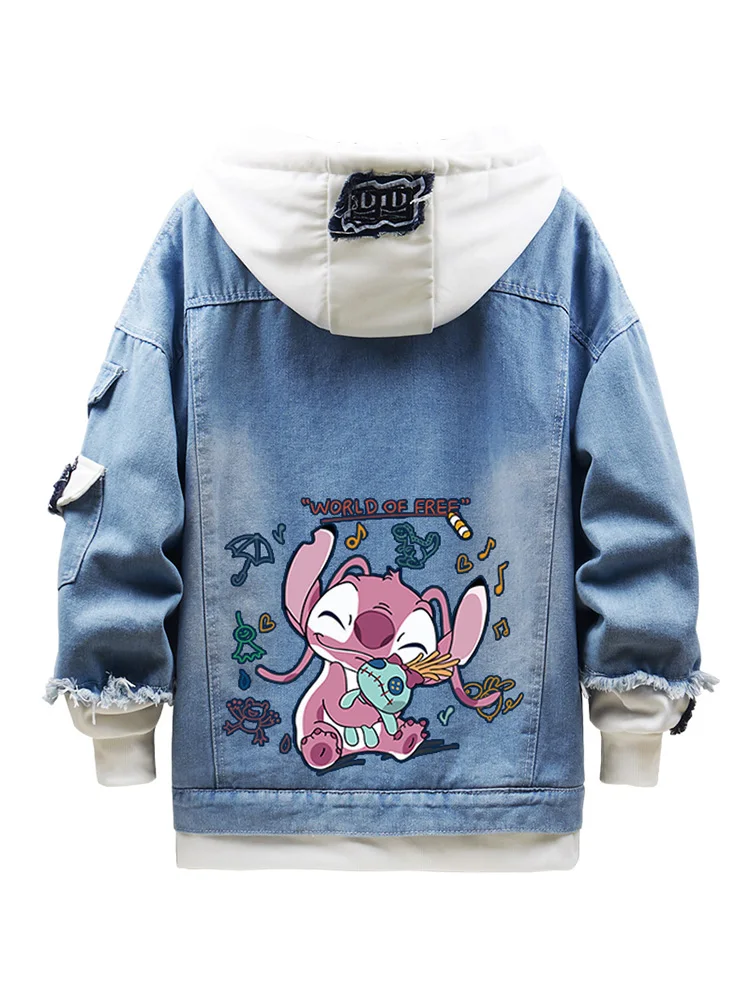 2021 New Disney Stitch denim jacket Hoodies Sweatshirts Autumn And Winter Men's clothing Male Loose Tops Casual Fashion hoodie
2021 New Disney Stitch denim jacket Hoodies Sweatshirts Autumn And Winter Men's clothing Male Loose Tops Casual Fashion hoodie