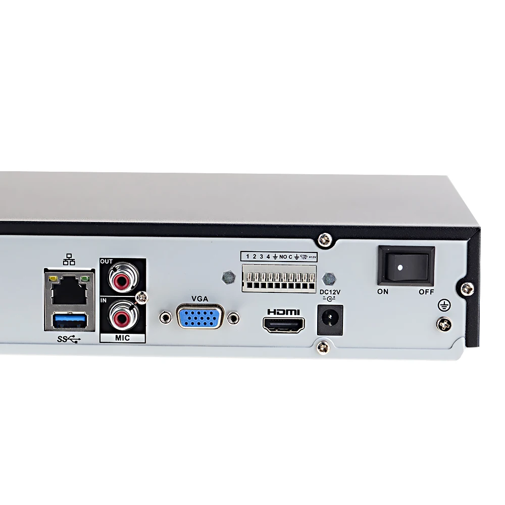 Original Dahua NVR 4K Video Recorder NVR4208-4KS2 NVR4216-4KS2 NVR4232-4KS2 With 2SATA Interface H265 for Dahua IP Camera
Original Dahua NVR 4K Video Recorder NVR4208-4KS2 NVR4216-4KS2 NVR4232-4KS2 With 2SATA Interface H265 for Dahua IP Camera
