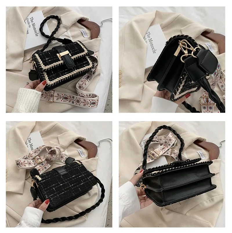 Woven women's bag new 2020 Fashion Shoulder Bag cross border messenger bag leisure small square bag
Woven women's bag new 2020 Fashion Shoulder Bag cross border messenger bag leisure small square bag