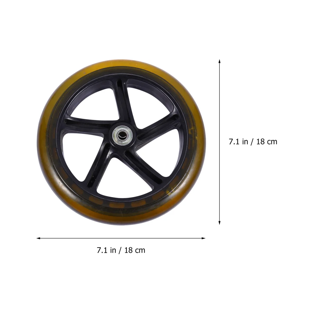 2pcs Mute Scooter Replacement Wheels High Elastic 180mm PU Replacement Wheels
2pcs Mute Scooter Replacement Wheels High Elastic 180mm PU Replacement Wheels